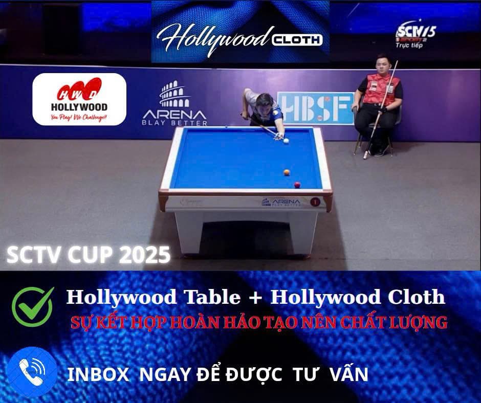 Vải nỉ bida Hollywood