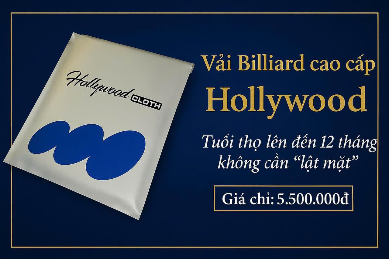 Vải nỉ bida Hollywood