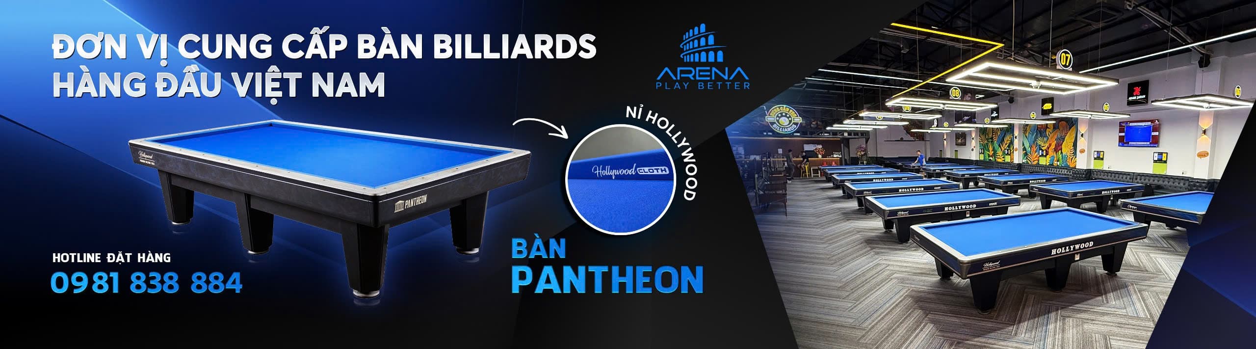 Arena × Hollywood — Đối tác phân phối chính thức