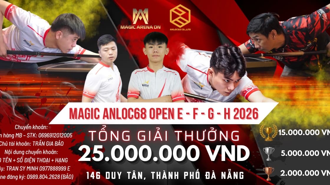MAGIC ANLOC68 E-F-G-H OPEN 2026